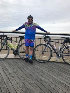 Cawton Wright's bike ride from Southport to Amsterdam