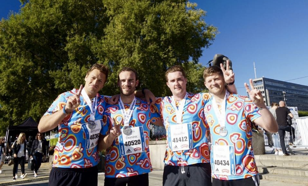 Ben Pollard and Friends Ran the Oslo Marathon