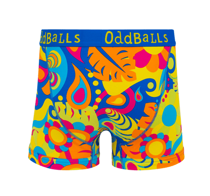 The OddBalls Foundation x Hippy Jungle - Mens Cotton Boxer Shorts